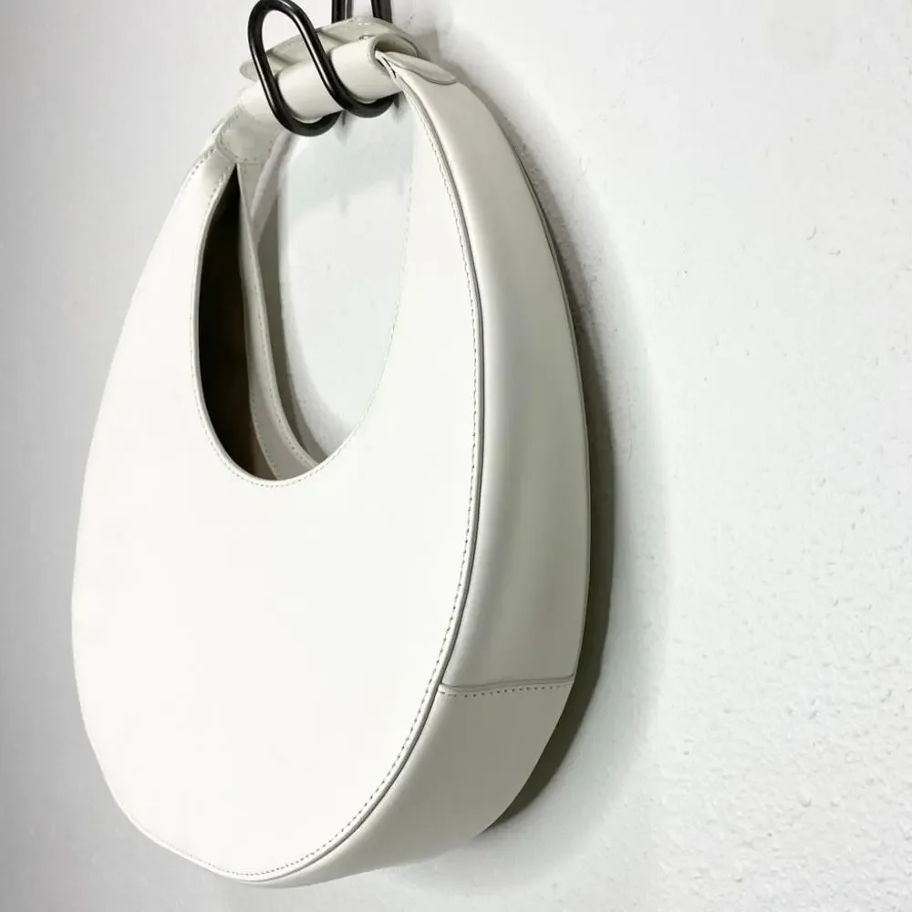 Staud Moon Bag In Paper White NWT - Picture 5 of 11